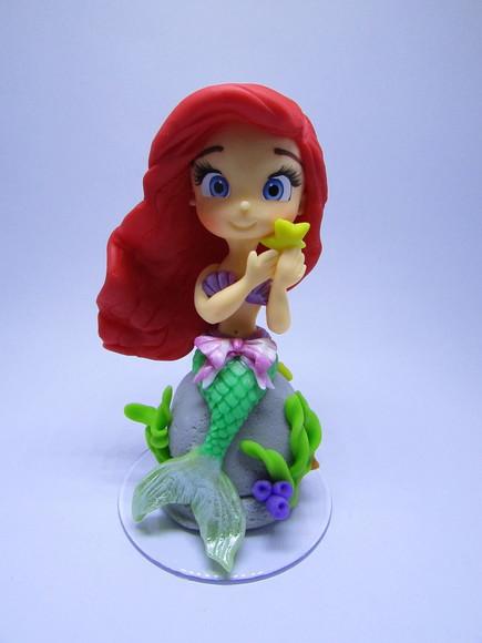 Pequena Sereia Ariel - Biscuit