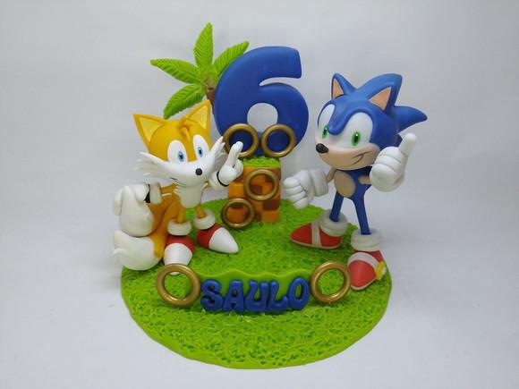 Sonic - Super Topo de Bolo (biscuit)