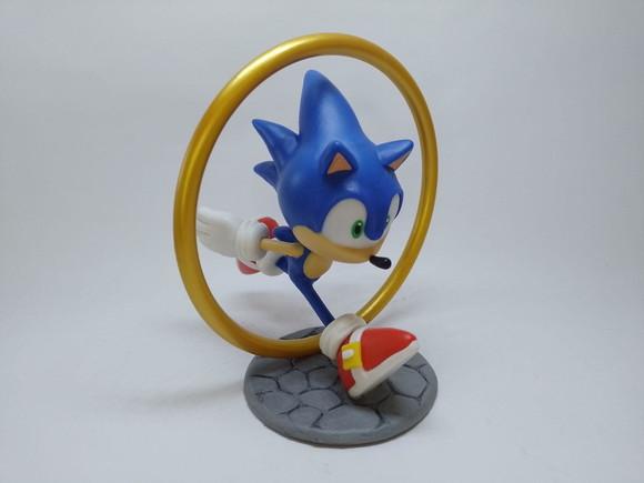 Sonic: Correndo + Argola (topo Biscuit)