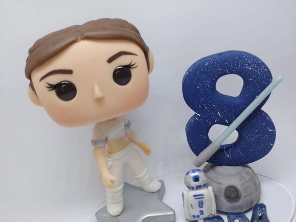 Topo de Bolo Star Wars