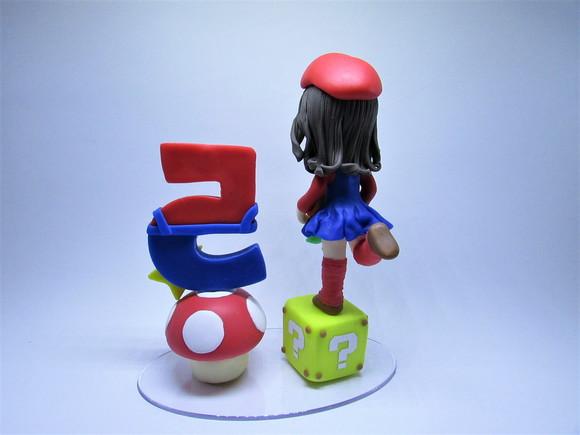Topo de Bolo Super Mario - Personalizado