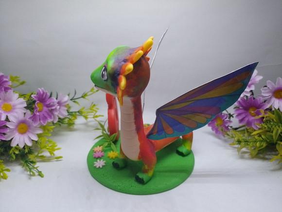 Topo Dragão Melodia (biscuit)