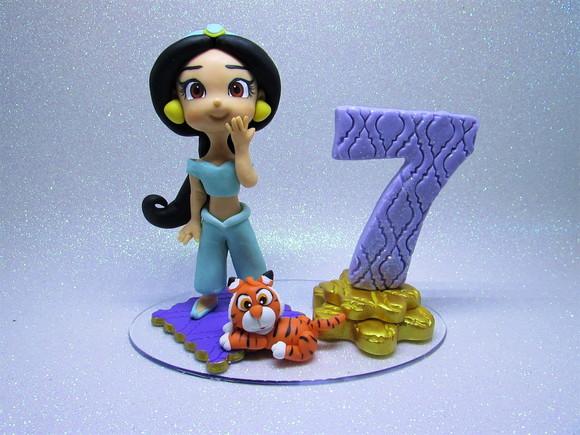 Topo Princesa Jasmine Aladdin (biscuit)