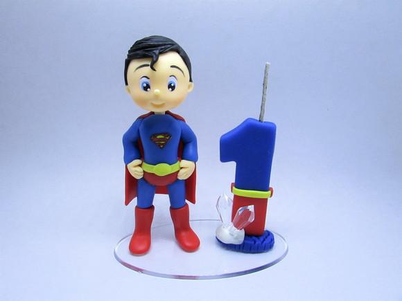 Topo Super Homem (biscuit)