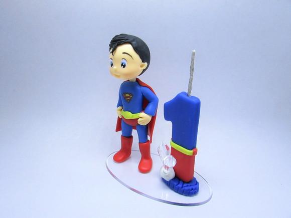 Topo Super Homem (biscuit)