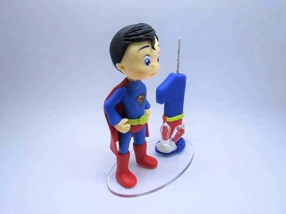 Topo Super Homem (biscuit)