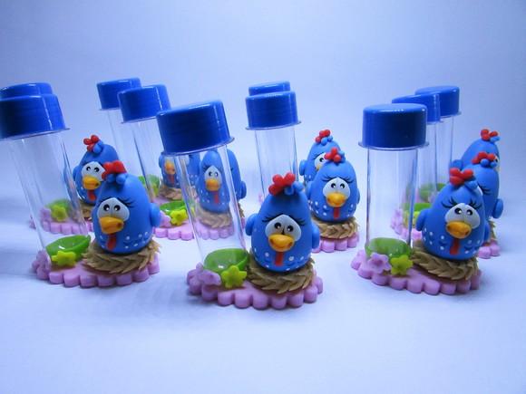 Tubetes Galinha Pintadinha (biscuit)