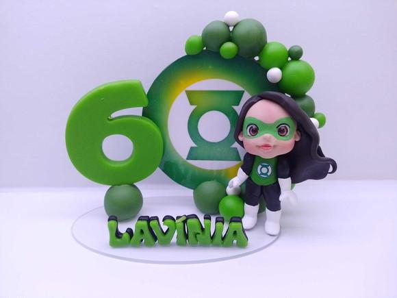 Vela Lanterna Verde (biscuit)