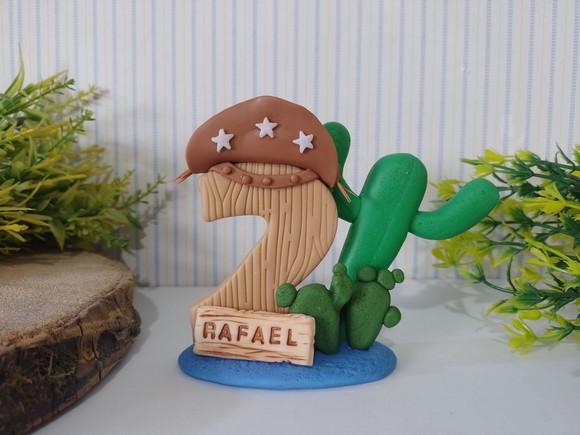 Vela Sertão/cangaço (biscuit)