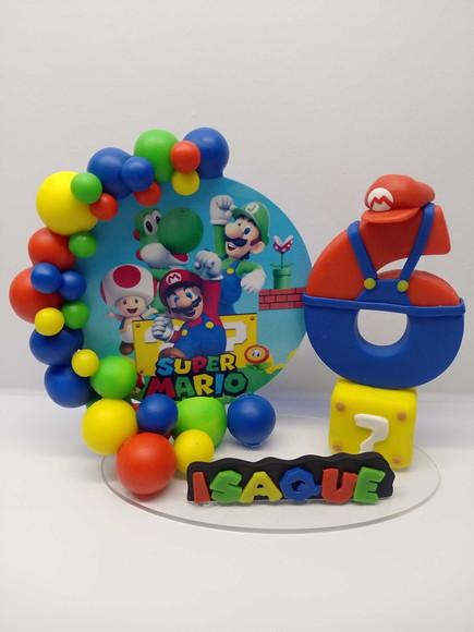Vela Super Mario (em Biscuit)
