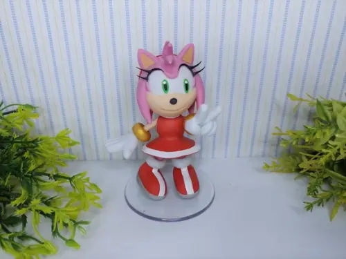 Amy Rose - Sonic (biscuit)