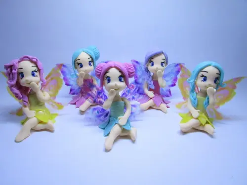 Apliques de Fadas - Biscuit