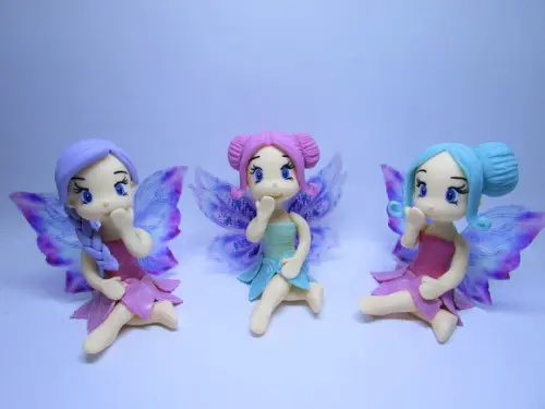 Apliques de Fadas - Biscuit