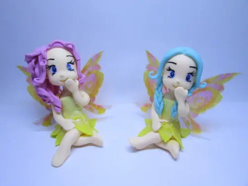 Apliques de Fadas - Biscuit