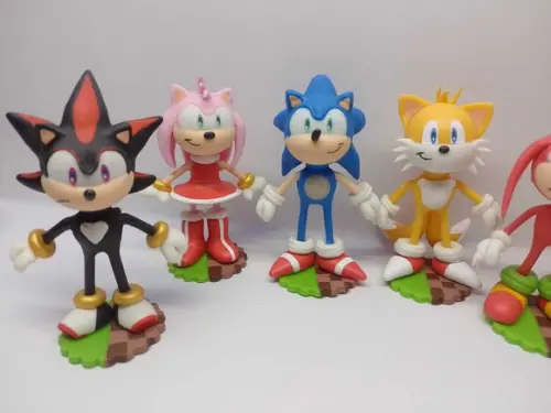 Apliques Sonic (biscuit)