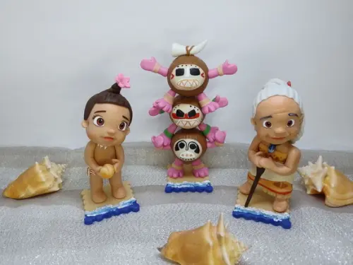 Apliques Tema Moana - Biscuit