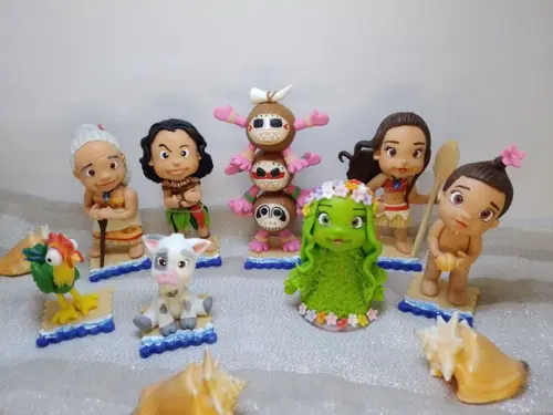 Apliques Tema Moana - Biscuit