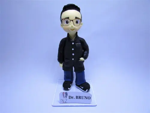 Boneco Personalizado Biscuit - Dentista