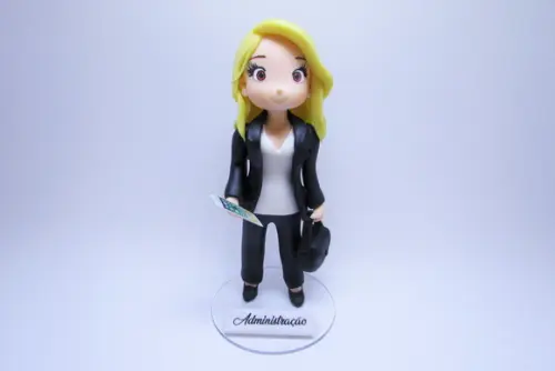 Bonequinha Personalizada em Biscuit (administração)