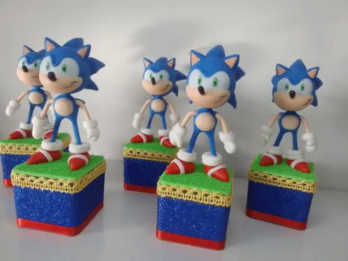 Caixinhas Luxo Sonic (biscuit)