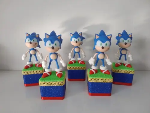 Caixinhas Luxo Sonic (biscuit)