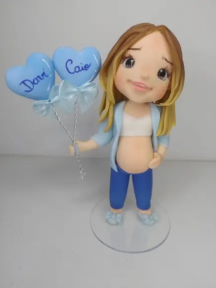 Grávida (boneca Personalizada Biscuit)