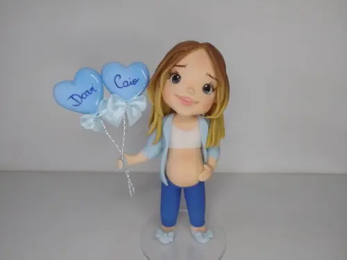 Grávida (boneca Personalizada Biscuit)