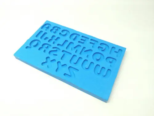 Molde de Silicone - Letras Básico
