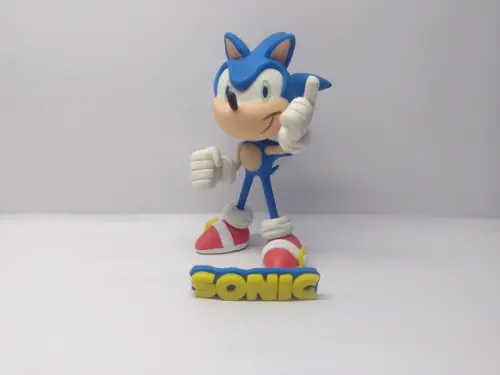 Molde de Silicone - Letras Sonic