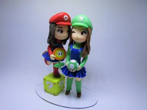 Noivinhas Personalizadas (super Mário)