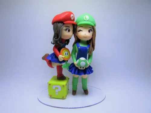 Noivinhas Personalizadas (super Mário)