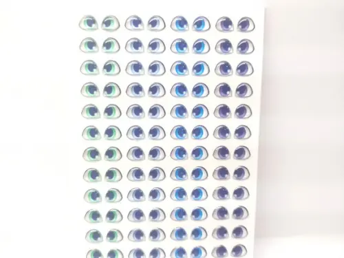 Olhos Adesivos Resinados - 107-07x06