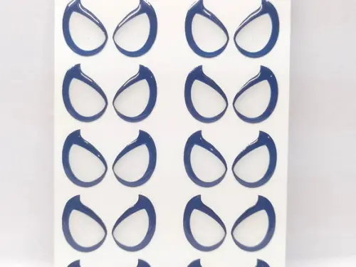 Olhos Adesivos Resinados - 112-13x17 - Homem-aranha