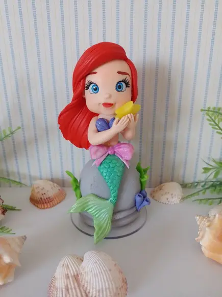 Pequena Sereia Ariel - Biscuit