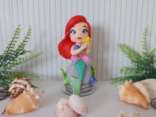 Pequena Sereia Ariel - Biscuit