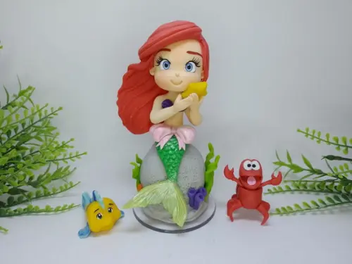 Pequena Sereia Ariel - Biscuit