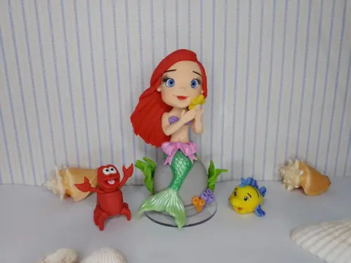 Pequena Sereia Ariel - Biscuit