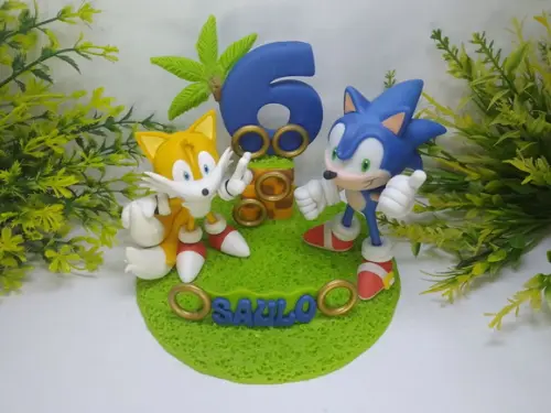 Sonic - Super Topo de Bolo (biscuit)