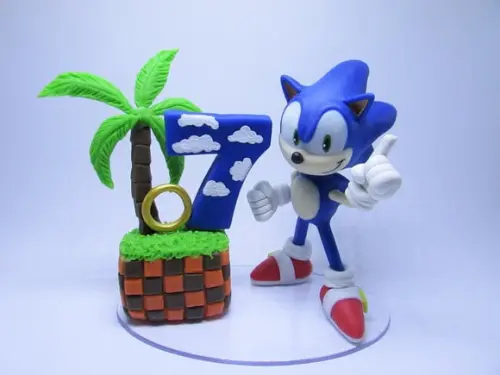 Sonic - Topo de Bolo (biscuit)