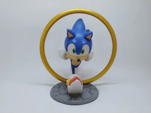 Sonic: Correndo + Argola (topo Biscuit)