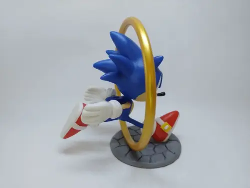 Sonic: Correndo + Argola + Vela (topo Biscuit)