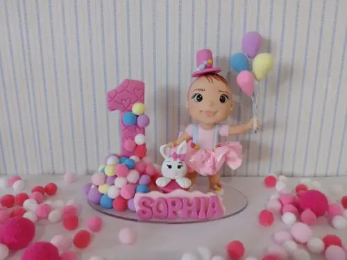 Topo Circo Rosa (biscuit)
