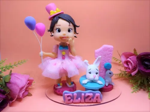 Topo Circo Rosa (biscuit)