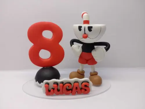 Topo Cuphead - (biscuit)