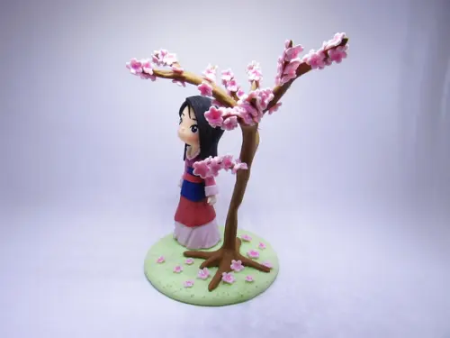 Topo de Bolo Mulan