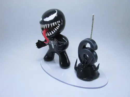Topo de Bolo Venom (biscuit)