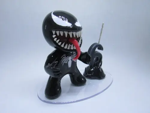 Topo de Bolo Venom (biscuit)