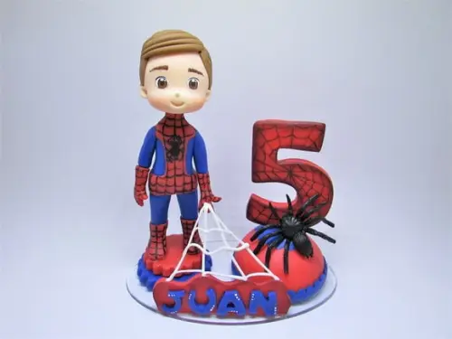Topo Homem Aranha (biscuit)