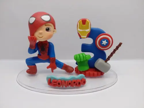 Topo Homem Aranha (biscuit)