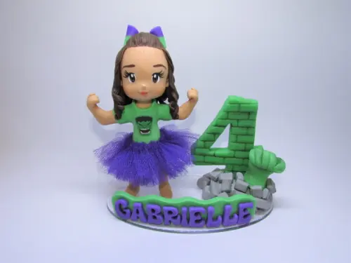 Topo Incrível Hulk Personalizado